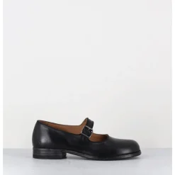 Best MOMA Babies en cuir ligne japonisante - 45403L CRIS NERO NOIR