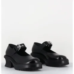 Discount AGL Babies en cuir 90s - CARO BEBE NERO NOIR