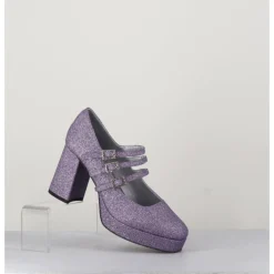 CAREL Babies plateformes glitter - PIGALLE GLITTER VIOLET