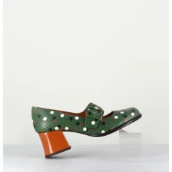 Discount CHIE MIHARA Babies rétro petit talon à pois multi - MIKO MUSGO