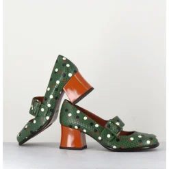 Discount CHIE MIHARA Babies rétro petit talon à pois multi - MIKO MUSGO