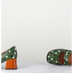 Discount CHIE MIHARA Babies rétro petit talon à pois multi - MIKO MUSGO