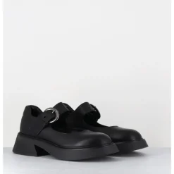 Clearance GARRICE LAB Babies 90s en cuir semelle légère - CIKE SAVANA NERO NOIR