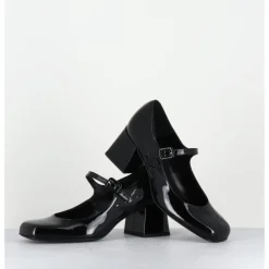 Best ROTTA Babies 60s en cuir vernis petit talon - XARA VERNICE BLACK NOIR
