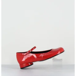 Hot GARRICE LAB Babies 60s petit talon en cuir vernis - LIGAT1 CINDY ROSSO ROUGE