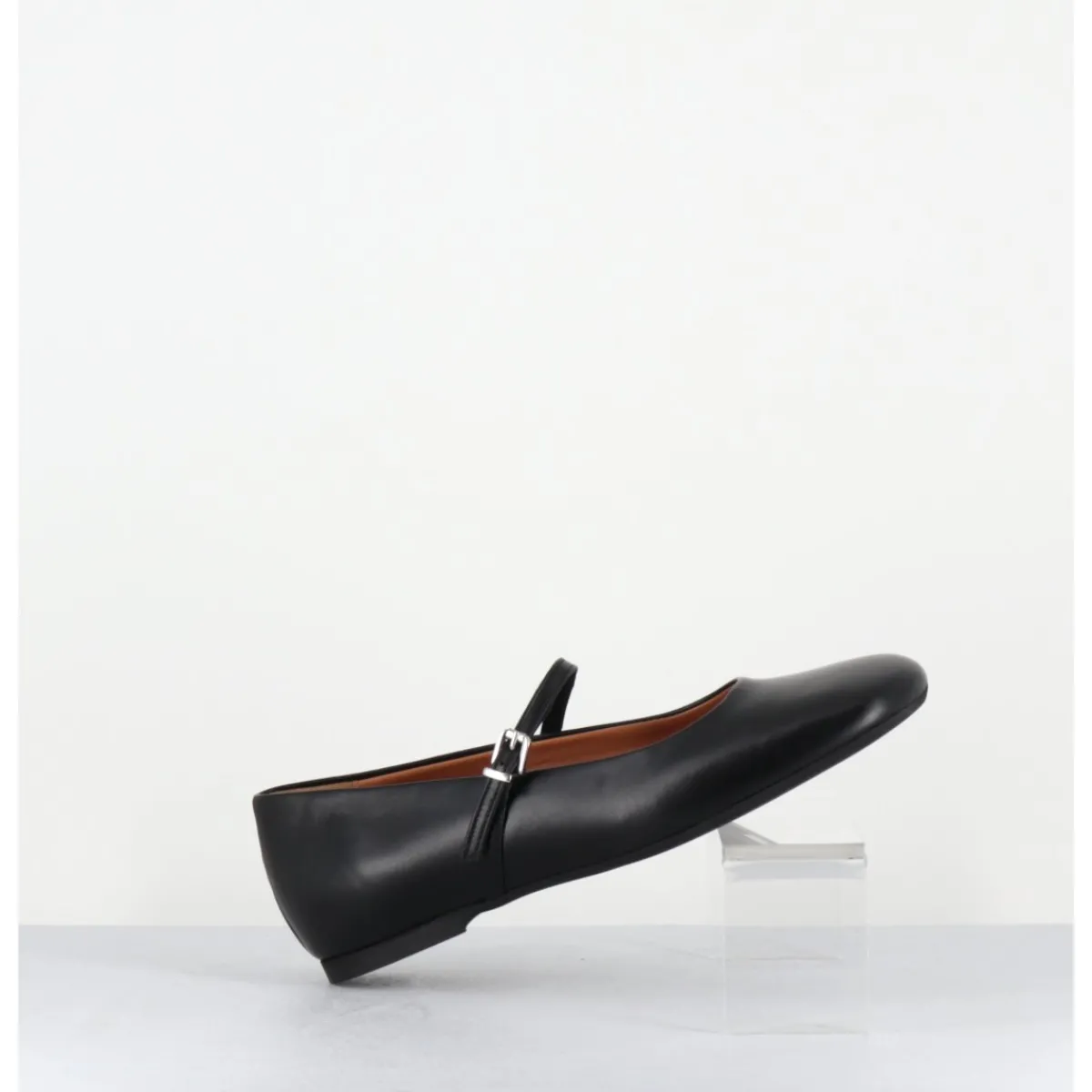 Hot GARRICE LAB Ballerines babies en cuir - TERI NAPPA NERO NOIR