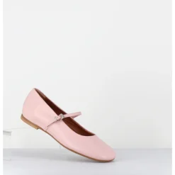 Sale GARRICE LAB Ballerines babies en cuir poudré - TERI NAPPA ROSA ROSE