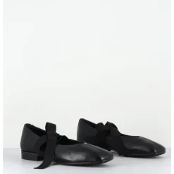 Outlet GARRICE LAB Ballerines 'chausson de danse' en cuir - CHESTER1 NAPPA NERO NOIR