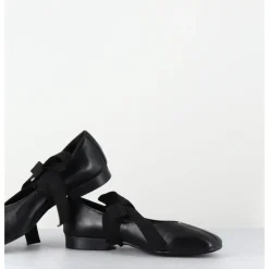 Outlet GARRICE LAB Ballerines 'chausson de danse' en cuir - CHESTER1 NAPPA NERO NOIR