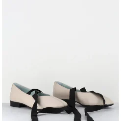 Clearance GARRICE LAB Ballerines 'chausson de danse' en cuir - CHESTER2 NAPPA SABBIA BEIGE