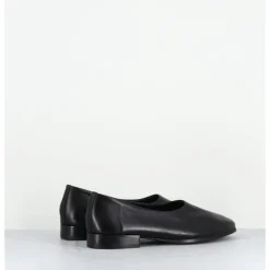 Discount TO&CO Ballerines japonaises en cuir souple - PAMPUM NAPPA BLACK NOIR