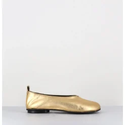 Online GARRICE LAB Ballerines minimalistes en cuir souple doré - LESTER4 NAPPA ORO DORE