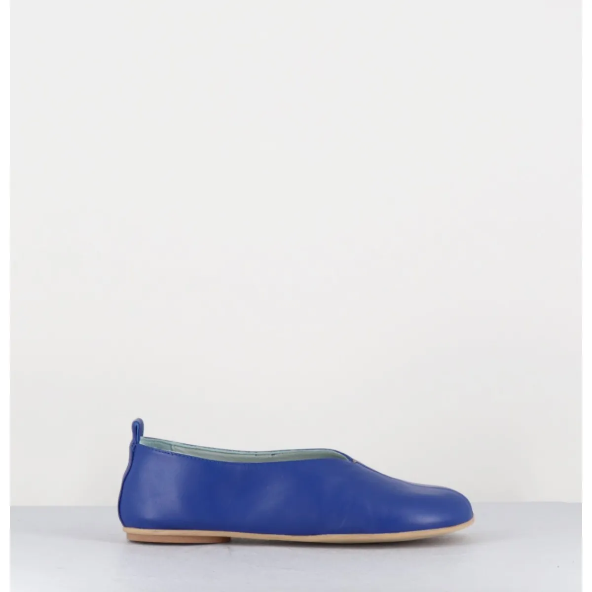 New GARRICE LAB Ballerines minimalistes en cuir souple - LESTER5 CHERIE BLU BLEU