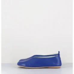 New GARRICE LAB Ballerines minimalistes en cuir souple - LESTER5 CHERIE BLU BLEU