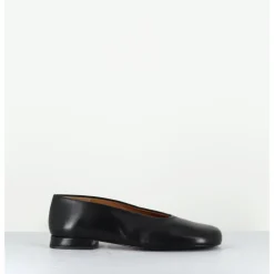 Clearance AUDLEY Ballerines minimalistes en cuir - PAOLA2 BLACK NAPPA NOIR