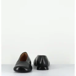 Clearance AUDLEY Ballerines minimalistes en cuir - PAOLA2 BLACK NAPPA NOIR