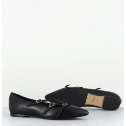 Discount GARRICE LAB Ballerines multi-brides en cuir - LINER BERLINO NERO NOIR