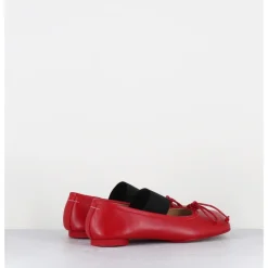 Best MM6 MAISON MARGIELA Ballerines Numeric en cuir - S59WZ0099 T4032 ROUGE