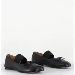 Best MM6 MAISON MARGIELA Ballerines Numeric en cuir - S59WZ0099 T8013 NOIR