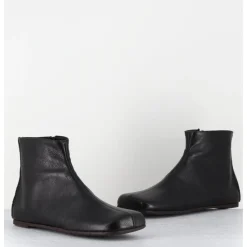 Sale ANTONIO BARBATO Boos plates minimalistes en cuir - AB1655 MADRAS NERO NOIR