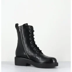 Sale GARRICE LAB Boots à lacets esprit rangers en cuir - VETARE MORODER NERO NOIR