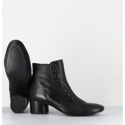 Best GARRICE LAB Boots Avant-Garde à boutons en cuir - TIAG FAR WEST NERO NOIR