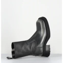 Online E8 BY MIISTA Boots bout carré argent brossé - YOLANDA BRUSH SILVER ANTHRACITE