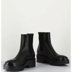 New GARRICE LAB Boots chelsea en cuir naplak - PERLA NERO NOIR