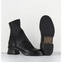 New SHOTO Boots cuir hand washed - 51759 NUBE NERO NOIR