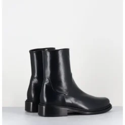 Discount GARRICE LAB Boots en agneau plongé nuit - TRENTO NAPPA OCEAN BLEU