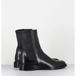 Online GARRICE LAB Boots en agneau plongé arrière stetch - GAVENE NAPPA NERO NOIR