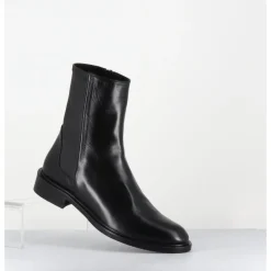 Online GARRICE LAB Boots en agneau plongé arrière stetch - GAVENE NAPPA NERO NOIR