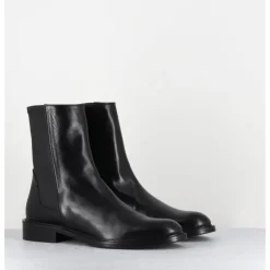 Online GARRICE LAB Boots en agneau plongé arrière stetch - GAVENE NAPPA NERO NOIR