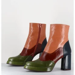 Discount CHIE MIHARA Boots en cuir multicolore & bout pointu fleuri - FAYU MASERATI MILI