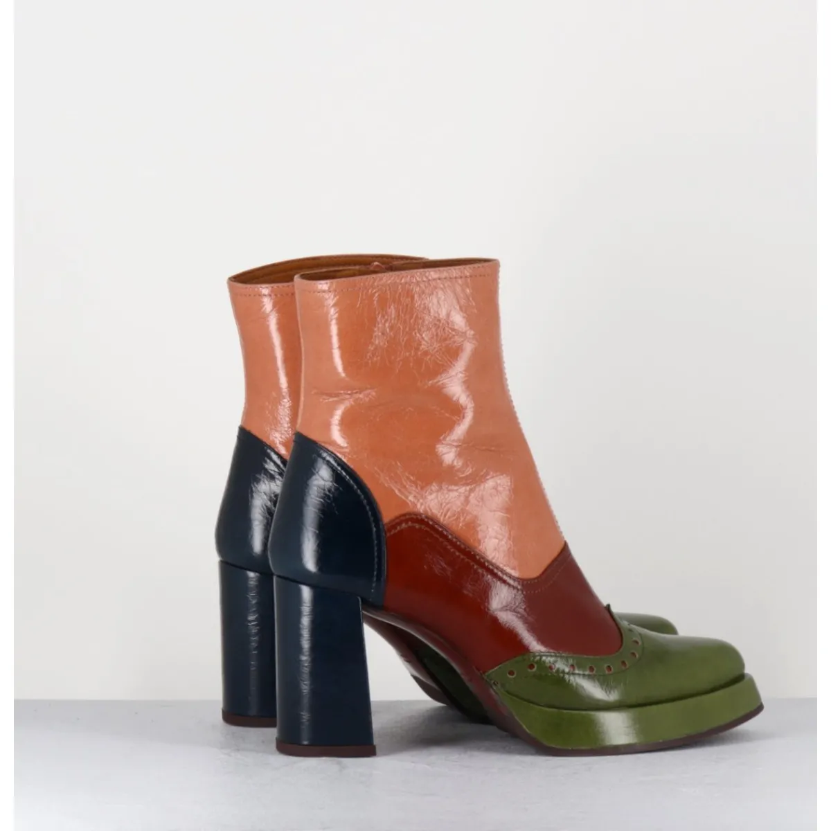 Discount CHIE MIHARA Boots en cuir multicolore & bout pointu fleuri - FAYU MASERATI MILI