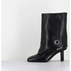 Sale AGL Boots en cuir à rabat - DORICA SOFT NERO NOIR