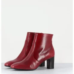 Best GARRICE LAB Boots en cuir souple - F570 ROSSO ROUGE