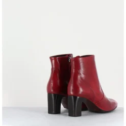 Best GARRICE LAB Boots en cuir souple - F570 ROSSO ROUGE