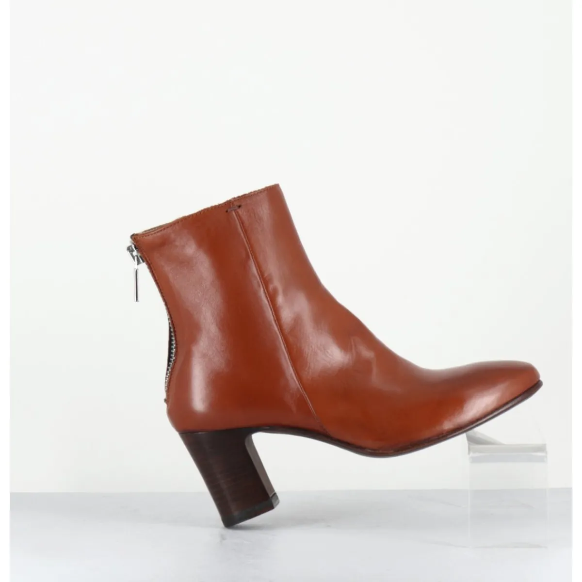 Clearance LA BOTTEGA DI LISA Boots en cuir souple - 5540 GLAM COLONIALE CAMEL