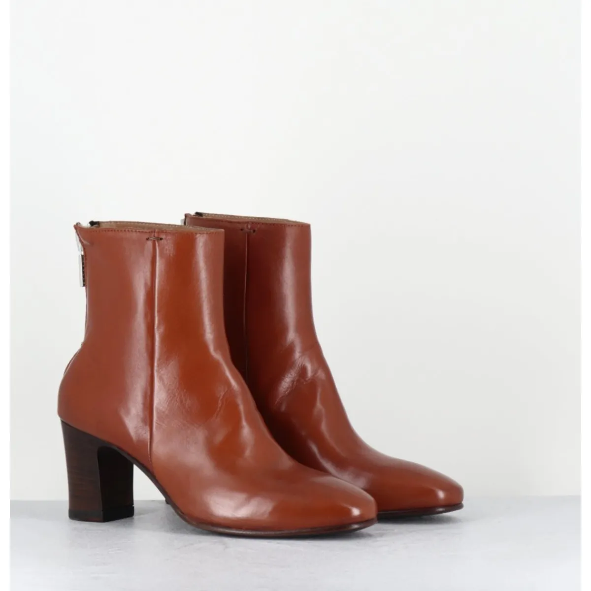 Clearance LA BOTTEGA DI LISA Boots en cuir souple - 5540 GLAM COLONIALE CAMEL