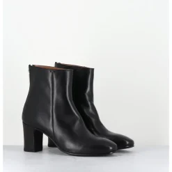 Online LA BOTTEGA DI LISA Boots en cuir souple - 5540 GLAM NERO NOIR
