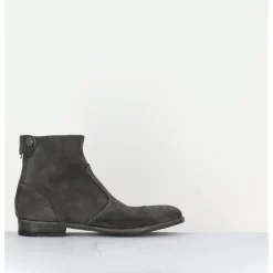 Best ALBERTO FASCIANI Boots plates en daim - VENERE37031 GRIS