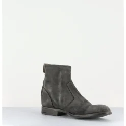 Best ALBERTO FASCIANI Boots plates en daim - VENERE37031 GRIS