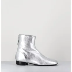 Discount HALMANERA Boots plates 60s en cuir - PAM26 MET O ARGENT