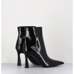 Hot PREMIATA Boots pointues talon haut cuir glacé - M6594 SPLENDID NERO NOIR