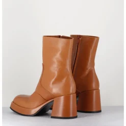 Best GARRICE LAB Boots 70s en cuir beige - ARCHI CUOIO CAMEL