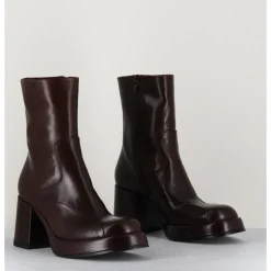 Best GARRICE LAB Boots 70s en cuir - ARCHI MORO MARRON