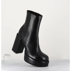 Hot GARRICE LAB Boots 70s en cuir - AIKO NAPPA NERO NOIR