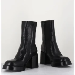 Best GARRICE LAB Boots 70s en cuir - ARCHI NERO NOIR