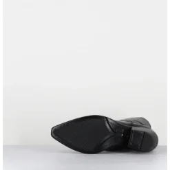 Clearance LEMARGO Boots santiags en cuir - GU02C DIVER NERO NOIR